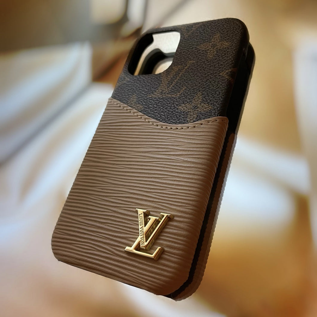 LV x Epi with Card Slot (Tan)