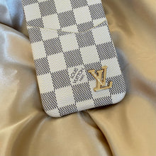 Load image into Gallery viewer, LV x Checker Case (White)
