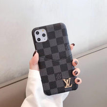 Load image into Gallery viewer, LV  x Checker Case (Black)

