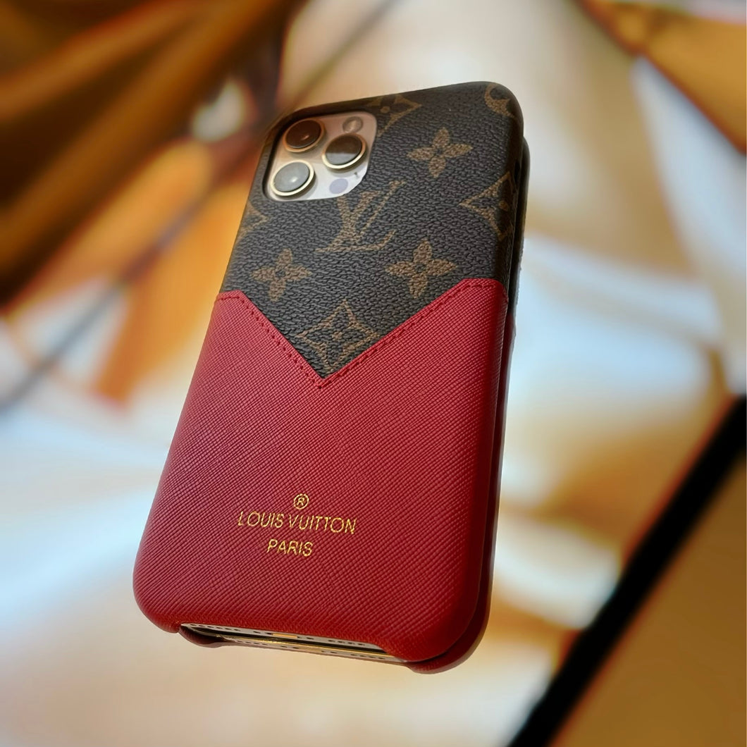 LV x V Pocket (Monogram Red)