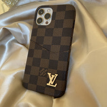 Load image into Gallery viewer, LV x Checker Case (Brown)
